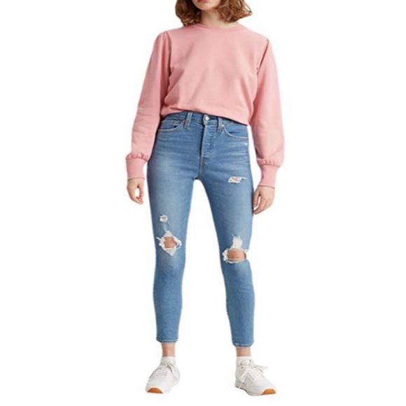 Levi's Denim - Levi's Wedgie Skinny Jeans
High Rise, Wedgie Skinny Jeans, Sz 27